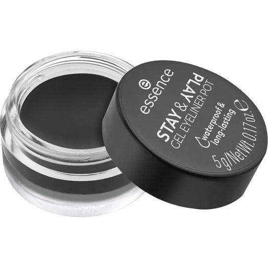 Essence Stay & Play Gel Eyeliner Pot – 01
