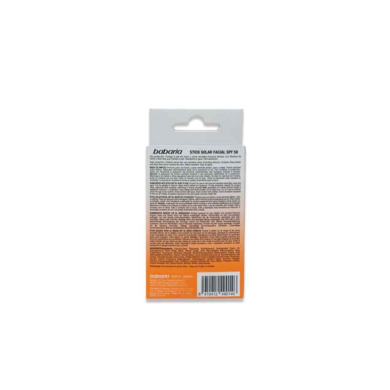 Babaria Stick Solaire Visage SPF 50