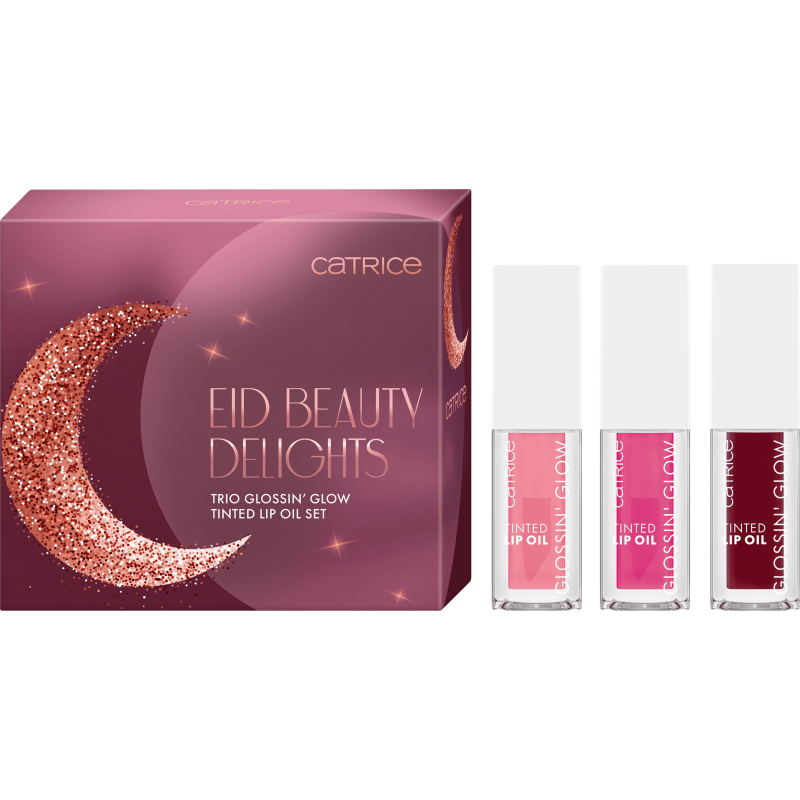 Catrice Eid Beauty Delights Trio Glossin' Glow Tinted Lip Oil Set