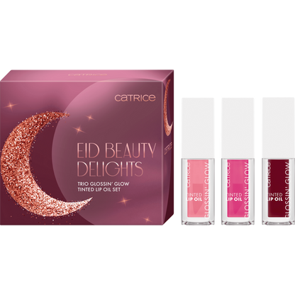 Catrice Eid Beauty Delights Trio Glossin' Glow Tinted Lip Oil Set