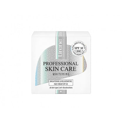 Lirene Professional Skin Care Whitening Brightening & Rejuvenating Day Cream SPF 50