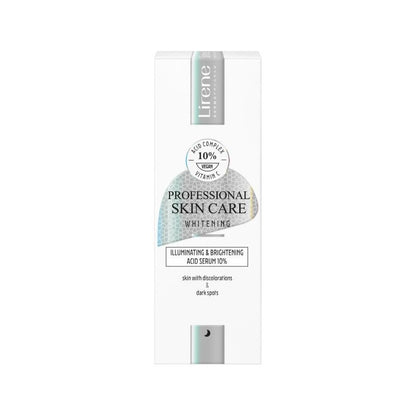 Lirene Professional Skin Care Whitening Serum With 10% Acids